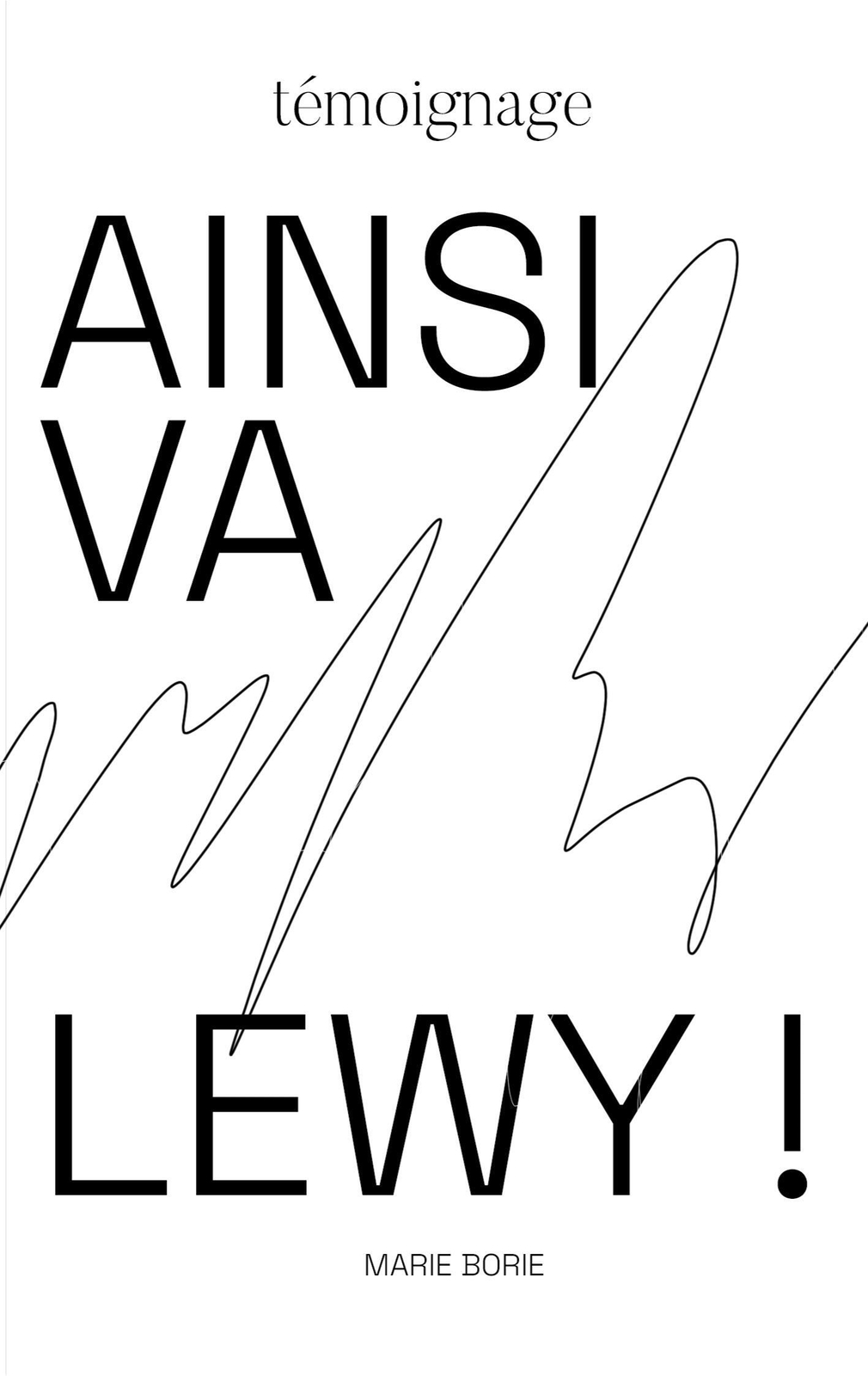 Thumbnail - Ainsi Va Lewy Marie Borie Taschenbuch Paperback Französisch 2021