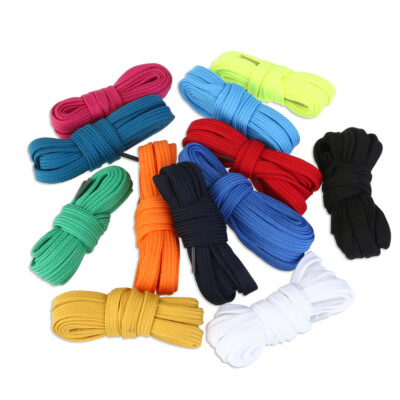 Colorful Shoe Laces Flat Shoelaces Assorted Colors