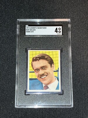 1957 SPORTS VINTAGE CARD DANISH VERSION TENNIS WIMBLEDON KURT