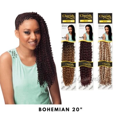 Cherish Bulk Bohemian Braid 20'' Zoll UK Verkäufer
