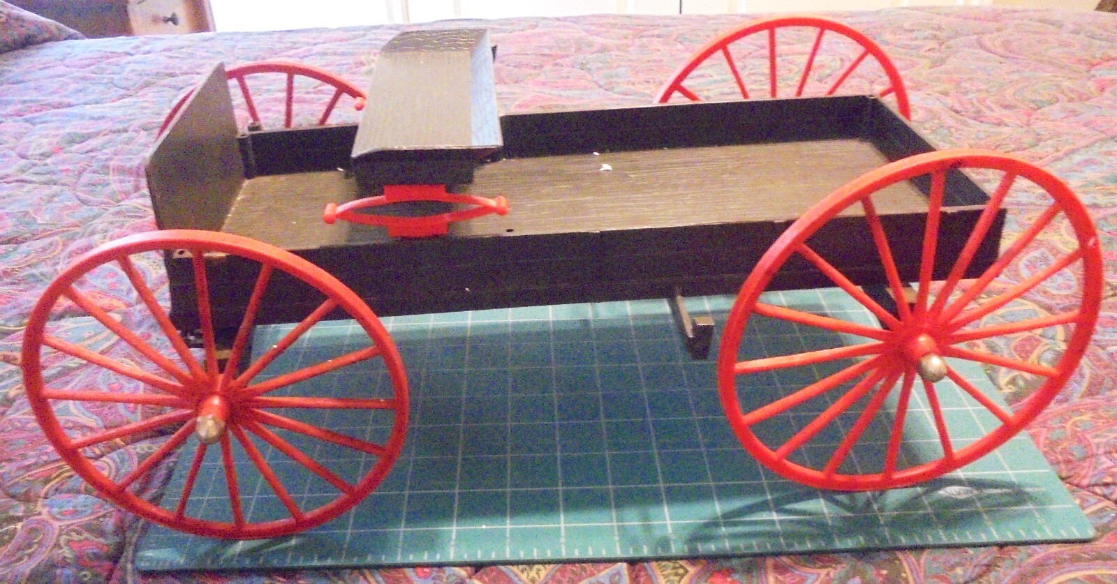 Marx Johnny West BOTW Wagon, Two Horses, Tack, Gear Jane, Jamie