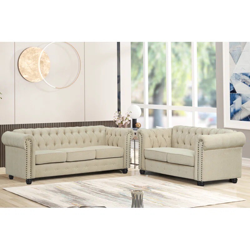 living room furniture set new Fabric Cheadle 2 Piece Living Room Set