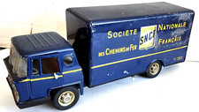 VINTAGE FRICTION TIN SOCIETE NATIONALE DES CHEMINS DE FER SNCF FRANCAIS TRUCK