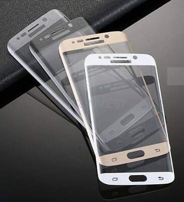 Tempered Glass Samsung Galaxy S7 Edge voll Schutz H9 Hartglas Fullface Klar