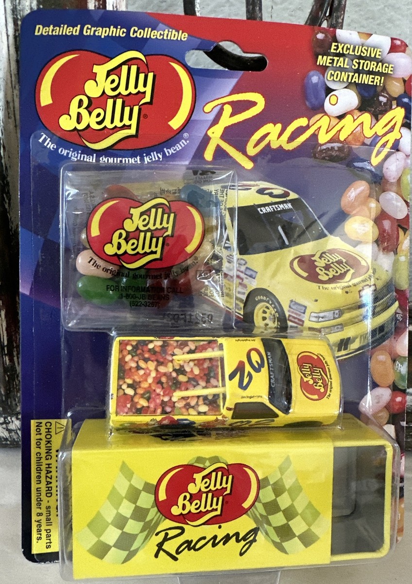 Jelly Belly Racing Metal Race Car & Tin Jim Inglebright #2 New | eBay
