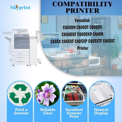 High Capacity Versalink C600/C605 Drum 4Pck Unit 108R01485/6/7/8 Cartridges - 第 5/5 張圖片