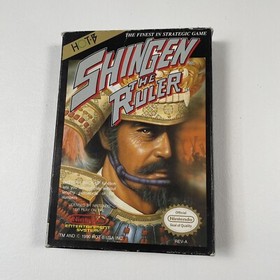 🔥Shingen the Ruler NES CIB (Nintendo Entertainment System) Complete TESTED🔥