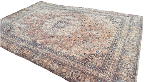 £45000 Genuine Antique Persiann hand knotted Hadji Jalili Tabrizz rug 400x275 Cm - Picture 5 of 22