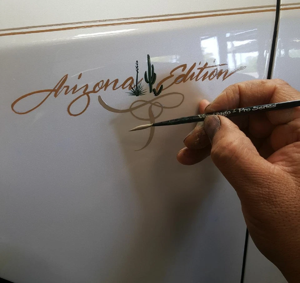 Von Dago's PROFESSIONAL # 3 CEPILLO DE DETALLES con Cabello Real Natural - "PRO'S KNOW" Foto 3 de 4