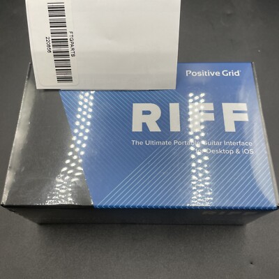 Riff The Ultimate Portable Guitar Interface For Desktop & iOS (Blue)