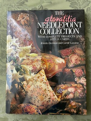 The Glorafilia Needlepoint Collection W Complete Projects & Stitch Cards Book HC