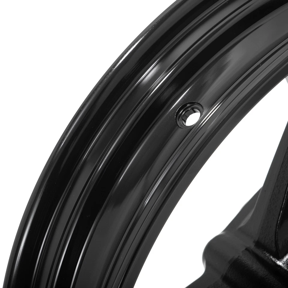 Gloss Black 17''x3'' Front Wheel Tubeless Rim for Kawasaki Ninja 400 Z400 19-23 - Изображение 4 из 4