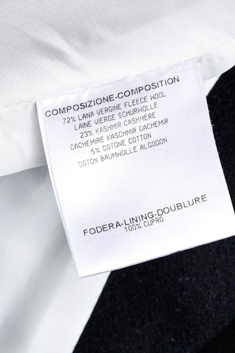 Alexander McQueen PF/12 Black Wool & Cashmere Velvet-Collar Peplum Blazer, Sz M - Picture 10 of 11