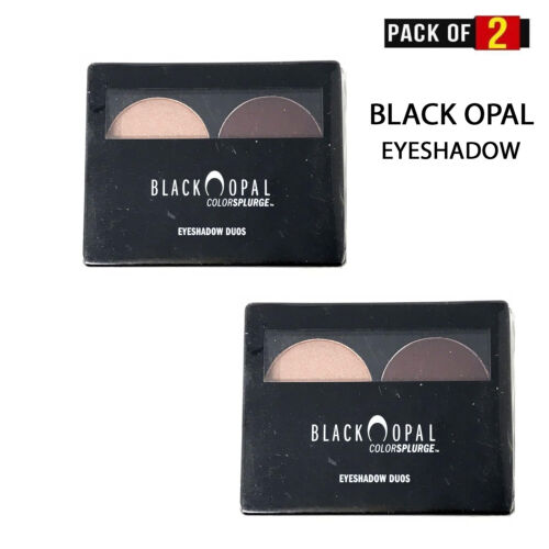 Lot x 2 Black Opal Color Splurge Eyeshadow Duos Bordeaux Bliss - Afbeelding 1 van 5