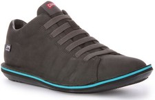 Camper Beetle Slip-On Smarte Freizeit Herren Turnschuhe In Grau EU 39-46