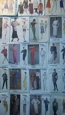 VOGUE Vintage Patterns Misses' Blouses Tops Shirts Pants Jackets Dress -U Pick 