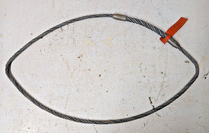 Lift-All Permaloc E-Z Flex Endless Sling, 6.1 Ton Max, Steel, 1/2" Rope x 6'