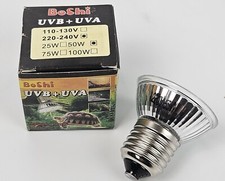 Boshi UVB  UVA Bulbs 220-240V 50W Halogen Optimal Choice 3.0