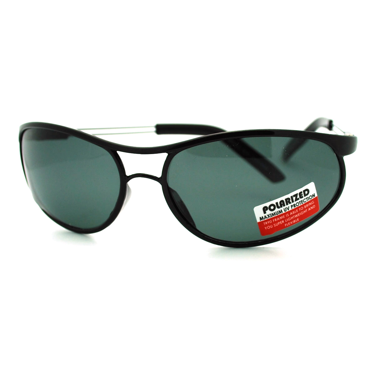 Flexible Durable Polarized Lens Sunglasses TR90 Lite Weight 