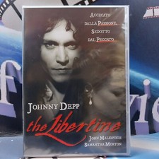 THE LIBERTINE DVD JOHNNY DEPP MALKOBICH MORTON *NUOVO*