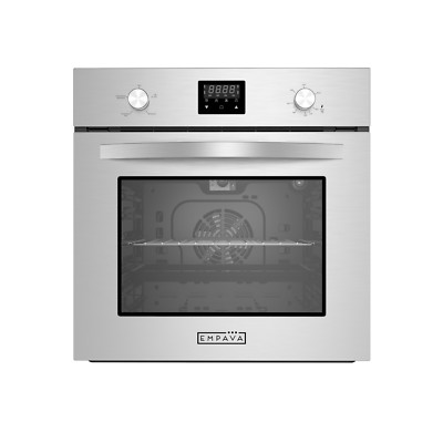 Empava 24 in. 2.3 cu. Ft. Single Liquid Propane Gas Wall Oven