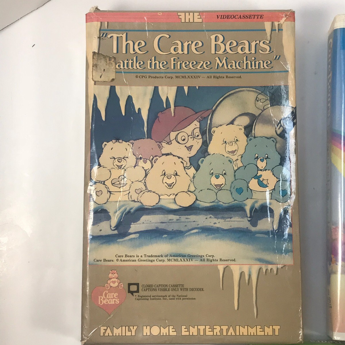 Vhs Care Bears Freeze Machine The Care Bears Battle The Freeze