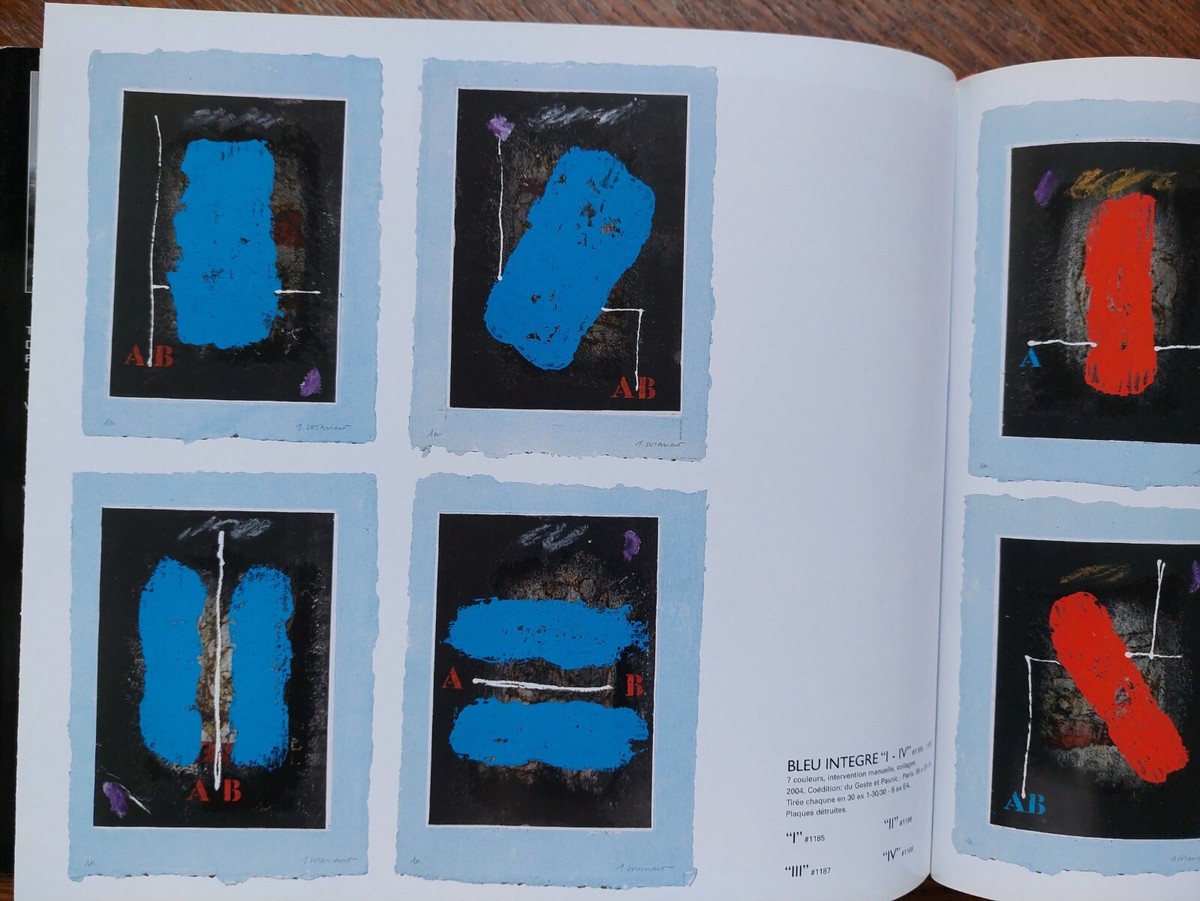 James COIGNARD Signed book - Catalogue raisonné de l'oeuvre gravé