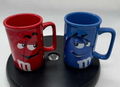 2011 (BLUE & RED) Official Licensed M&M Coffee Mug With Handle - FREE SHIPPING
