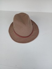 Vintage Kangol Wool/ Felt Fedora Men  s M Made in USA Brown