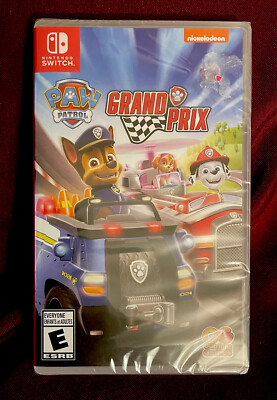 PAW PATROL GRAND PRIX - Nintendo Switch 2022 - Brand NEW  SEALED - Fast Ship