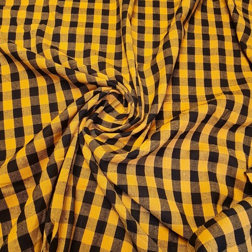 *Clearance* 100% Cotton Gingham Material 1"/ 1/4"/1/8" Check Plaid Fabric Meter - Picture 21 of 88