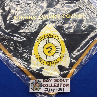 Boy Scout 1967 Suffolk County Council Philmont Contingent Neckerchief 