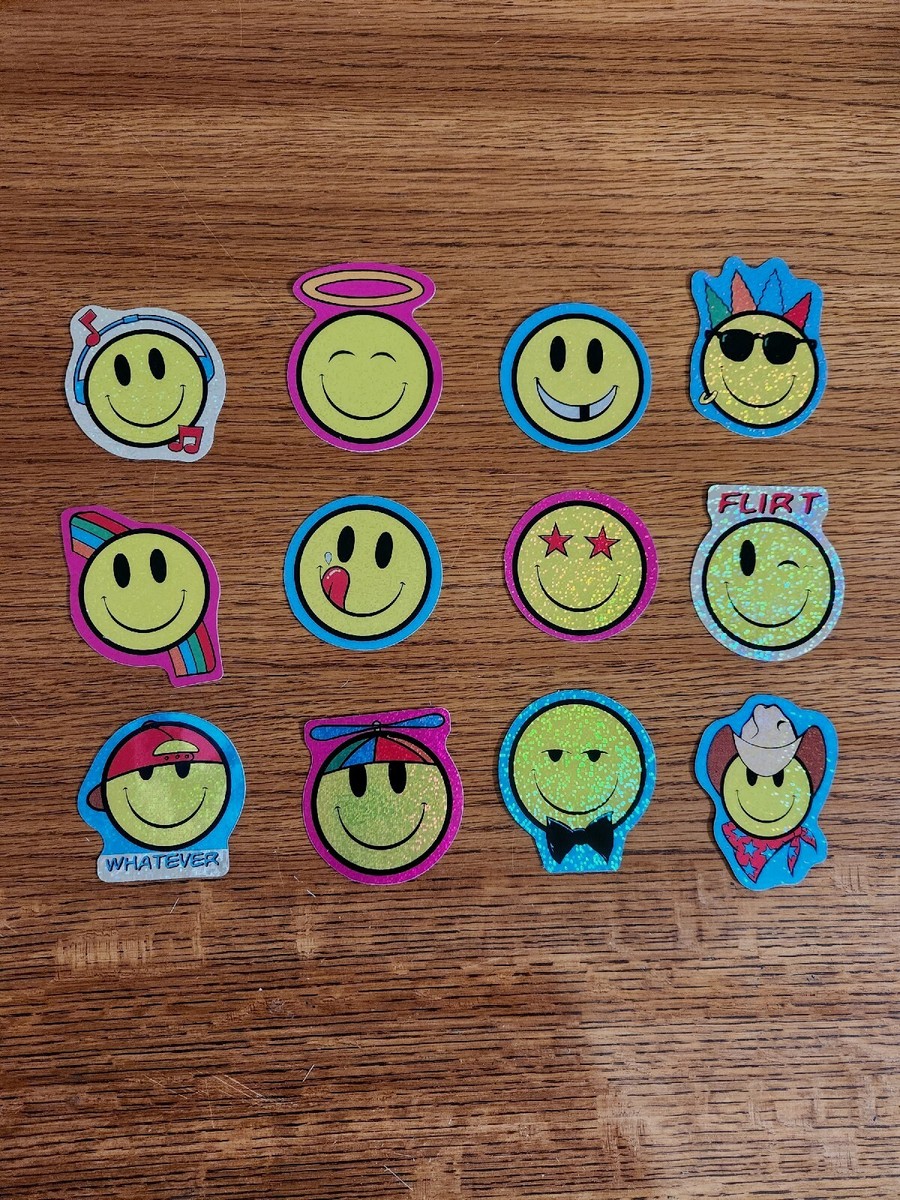 Vintage LOT 90s Y2k Prism SMILEY FACE Vending Machine