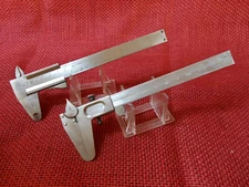 Lot of 2 Machinists Calipers, General  No.721 (USA) and MZB, Venier  (Germany)