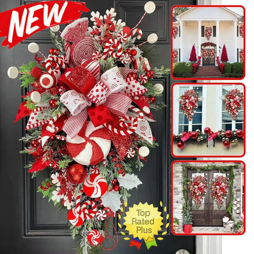 Xmas 2024 door wreaths