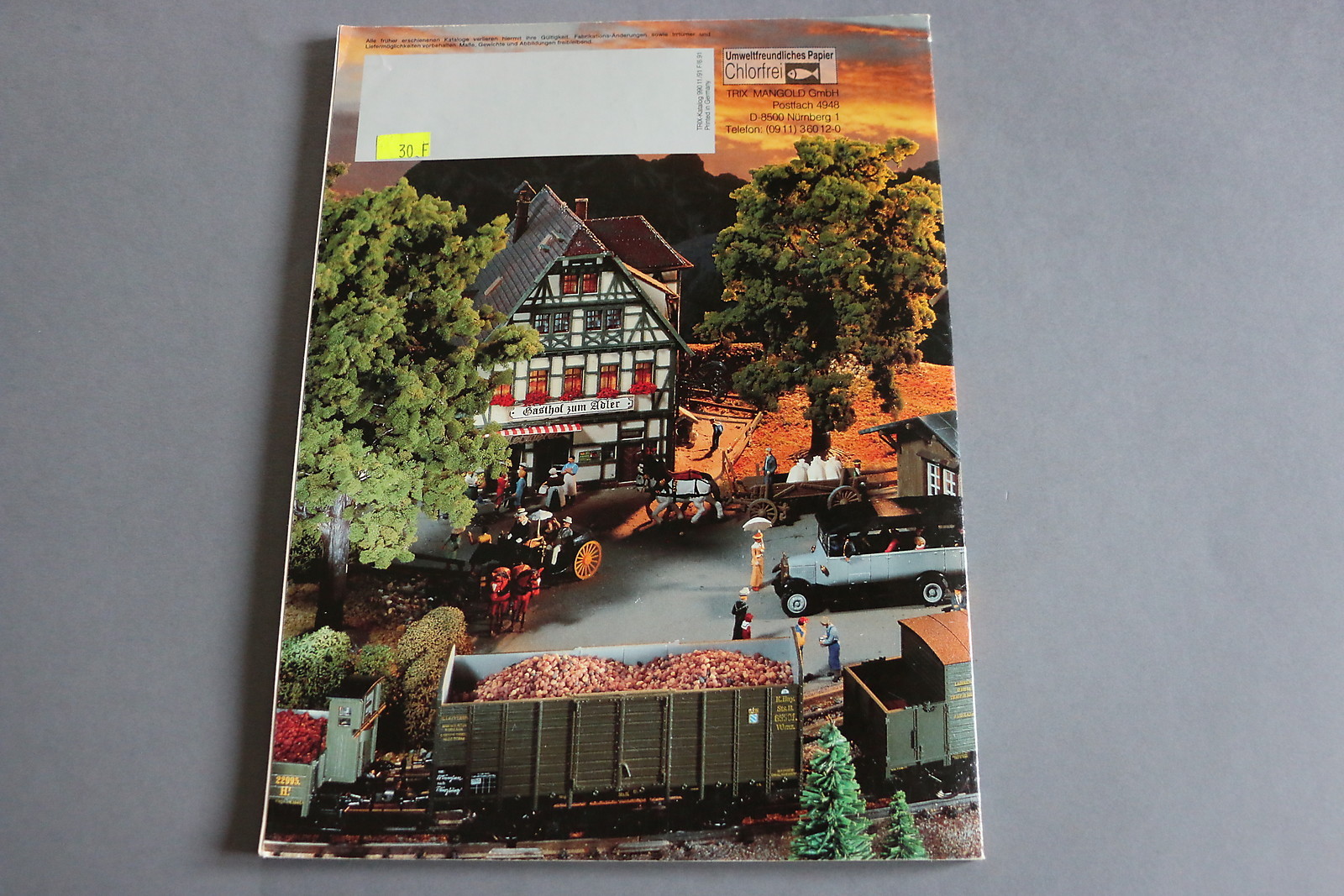 X364 TRIX Train catalogue 1990 1991 172 pages 29,7*21 cm Deutsch