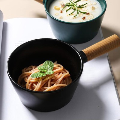 Stew Bowl Ceramic Prep Bowls Butter Sauce Pan Stove Pasta Pot Oven Dish