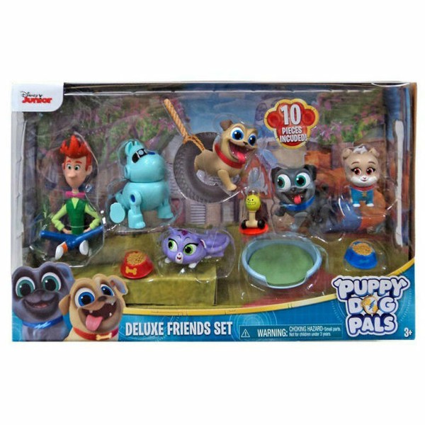 Disney Junior Puppy Dog Pals Deluxe Friends Figure Set for sale