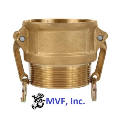 2'' Type B Camlock Female Coupler x Male NPT Brass Hose Fitting B200IBR