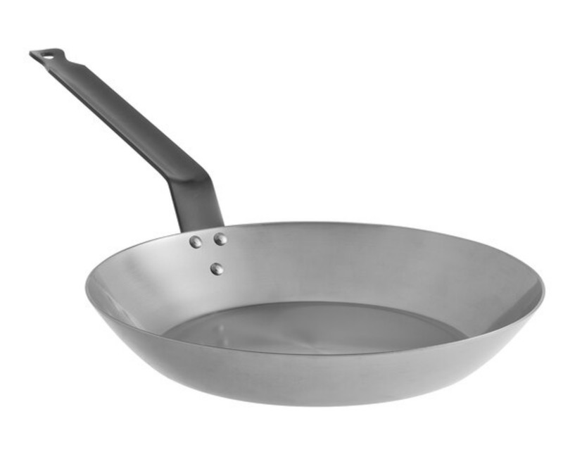 Brass and Steel Carbon Steel Pan 27 cm
