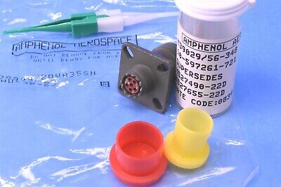 AMPHENOL AEROSPACE D38999/20WA35BD TV 6C 6#22D SKT RECP AMPHENOL AEROSPACE D38999/20WA35BD TV 6C 6#22D SKT RECP