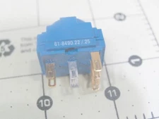 One EAO 61 Series, # 61-8490.22 Configurable Contact Block 3PST-2NO/1NC 5A @ 250