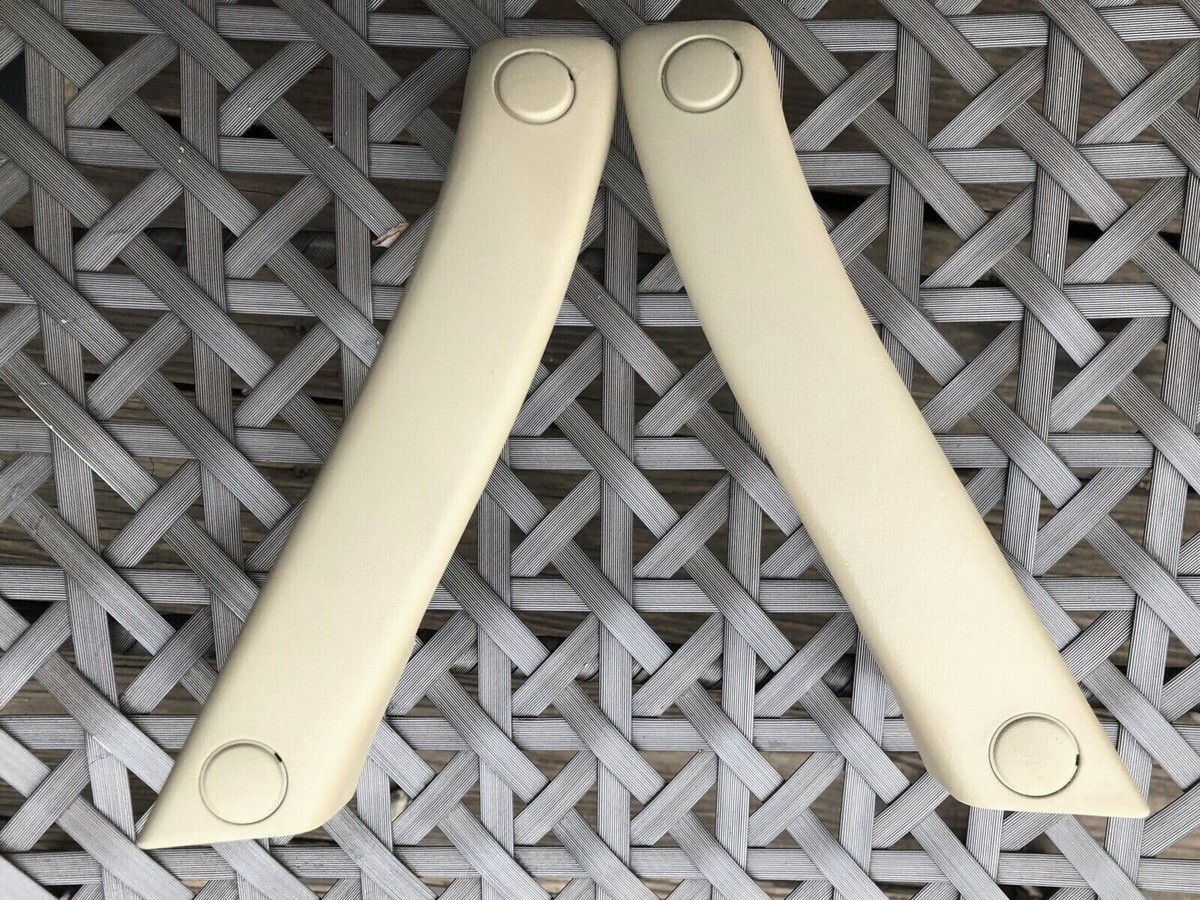 SET of 2) Genuine SAAB 9-5 BEIGE Door Handle Set Front 4638508