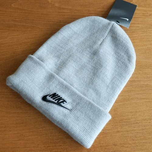 Nike Cuffed Utility Beanie Grey Heather