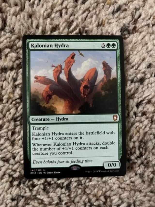 MTG Kalonian Hydra x1 Commander Anthology eBay