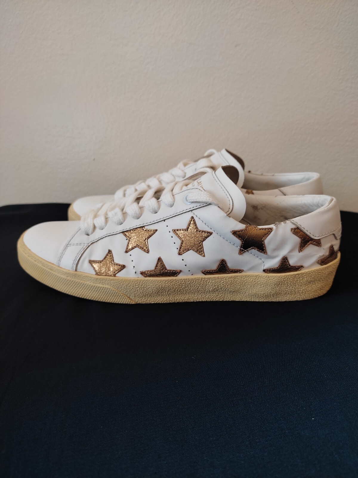 Sneakers basse Saint Laurent in pelle SL 06 stella EU 37