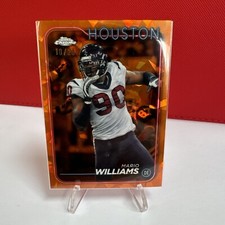 MARIO WILLIAMS 2024 TOPPS CHROME SAPPHIRE ORA...