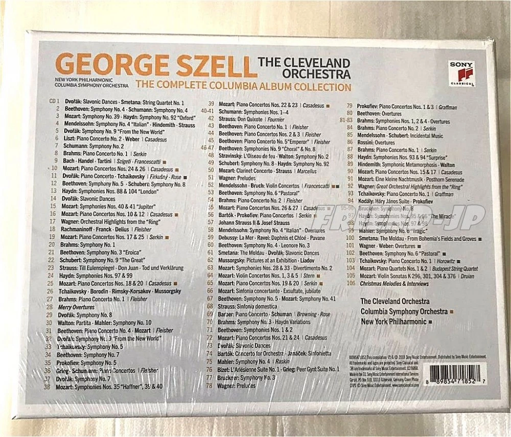 George Szell The Complete Columbia Album Collection 106discs Sony