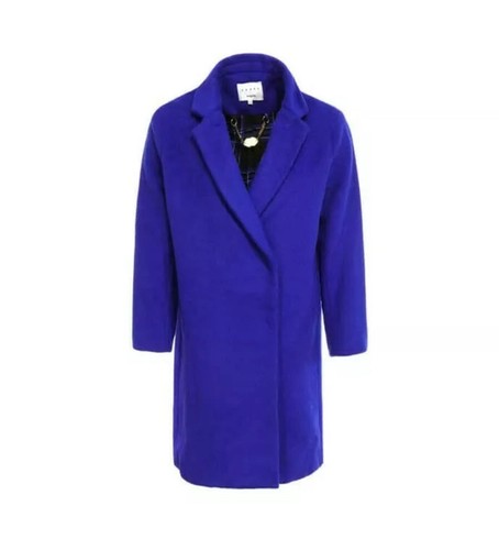 Suncoo Paris- Yves Klein Blue Eugenie Coat Jacket Size 2 - Picture 2 of 4