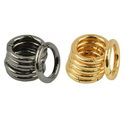12 Stk. 28 mm Aluminium O Ringe rund Druckfeder